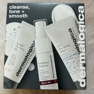 Dermalogica cleanse, tone and smooth